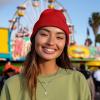 imageDALIX Cuff Beanie Cap 12quot Royal Red Black Navy Blue Orange Lime Green White Canary Yellow Pink CamoRed
