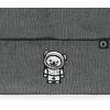 imageDALIX Ice Bear Embroidered Beanie Hat Polar Bear Cozy Knit Cap Cold Weather MensAsphalt Gray