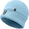 imageDALIX Ice Bear Embroidered Beanie Hat Polar Bear Cozy Knit Cap Cold Weather MensBaby Blue