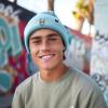 imageDALIX Ice Bear Embroidered Beanie Hat Polar Bear Cozy Knit Cap Cold Weather MensBaby Blue