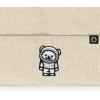 imageDALIX Ice Bear Embroidered Beanie Hat Polar Bear Cozy Knit Cap Cold Weather MensBeige