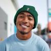 imageDALIX Ice Bear Embroidered Beanie Hat Polar Bear Cozy Knit Cap Cold Weather MensGreen
