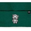 imageDALIX Ice Bear Embroidered Beanie Hat Polar Bear Cozy Knit Cap Cold Weather MensGreen