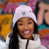 imageDALIX Ice Bear Embroidered Beanie Hat Polar Bear Cozy Knit Cap Cold Weather MensLavender