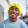 imageDALIX Ice Bear Embroidered Beanie Hat Polar Bear Cozy Knit Cap Cold Weather MensNeon Yellow