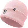 imageDALIX Ice Bear Embroidered Beanie Hat Polar Bear Cozy Knit Cap Cold Weather MensPink