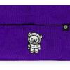 imageDALIX Ice Bear Embroidered Beanie Hat Polar Bear Cozy Knit Cap Cold Weather MensPurple