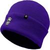 imageDALIX Ice Bear Embroidered Beanie Hat Polar Bear Cozy Knit Cap Cold Weather MensPurple