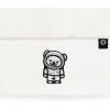 imageDALIX Ice Bear Embroidered Beanie Hat Polar Bear Cozy Knit Cap Cold Weather MensWhite