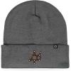 imageDALIX Chocolate Molecule Beanie Cap Embroidered Hat Knit Cozy Cap Cold Weather MensAsphalt Gray