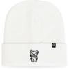 imageDALIX Ice Bear Embroidered Beanie Hat Polar Bear Cozy Knit Cap Cold Weather MensWhite