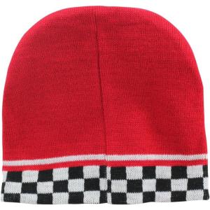 imageBeanie Cap 8in Hat Comes in 16 Colors and Designs Reversible Red