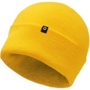 imageDALIX Cuff Beanie Cap 12quot Royal Red Black Navy Blue Orange Lime Green White Canary Yellow Pink CamoMinion Yellow