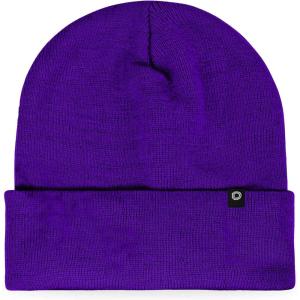 imageDALIX Cuff Beanie Cap 12quot Royal Red Black Navy Blue Orange Lime Green White Canary Yellow Pink CamoPurple
