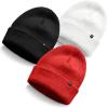 imageDALIX Beanie Soft Knit 3 Pack Stretch Skully Warm Winter SkiColor 10