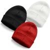 imageDALIX Beanie Soft Knit 3 Pack Stretch Skully Warm Winter SkiColor 10