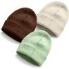 imageDALIX Beanie Soft Knit 3 Pack Stretch Skully Warm Winter SkiColor 11