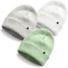 imageDALIX Beanie Soft Knit 3 Pack Stretch Skully Warm Winter SkiColor 14