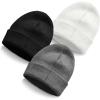 imageDALIX Beanie Soft Knit 3 Pack Stretch Skully Warm Winter SkiColor 5