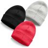 imageDALIX Beanie Soft Knit 3 Pack Stretch Skully Warm Winter SkiColor 8