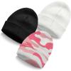 imageDALIX Beanie Soft Knit 3 Pack Stretch Skully Warm Winter SkiColor 9