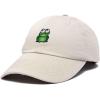 imageDALIX Cute Exotic Frog Hat Womens Embroidered Baseball CapBeige