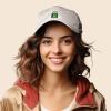 imageDALIX Cute Exotic Frog Hat Womens Embroidered Baseball CapBeige