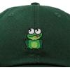 imageDALIX Cute Exotic Frog Hat Womens Embroidered Baseball CapDark Green
