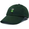 imageDALIX Cute Exotic Frog Hat Womens Embroidered Baseball CapDark Green