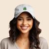 imageDALIX Cute Exotic Frog Hat Womens Embroidered Baseball CapWhite