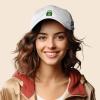 imageDALIX Cute Exotic Frog Hat Womens Embroidered Baseball CapWhite