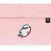 imageDALIX Ghost Life Embroidered Beanie Hat Knit Cap Cold Weather WomensPink