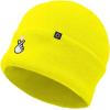 imageDALIX K Pop Heart Embroidered Beanie Snap Cute Warm Winter Knit Hat for WomenNeon Yellow