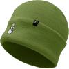 imageDALIX K Pop Heart Embroidered Beanie Snap Cute Warm Winter Knit Hat for WomenOlive