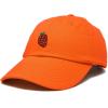 imageDALIX Strawberry Embroidered Cotton Dad Hat Fruit Adjustable Casual Baseball Cap Nature WomensOrange