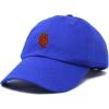 imageDALIX Strawberry Embroidered Cotton Dad Hat Fruit Adjustable Casual Baseball Cap Nature WomensRoyal Blue