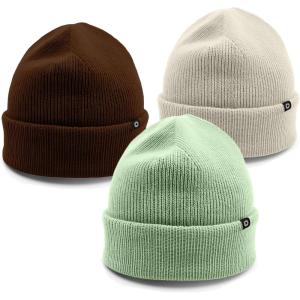 imageDALIX Beanie Soft Knit 3 Pack Stretch Skully Warm Winter SkiColor 11