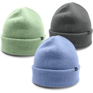 imageDALIX Beanie Soft Knit 3 Pack Stretch Skully Warm Winter SkiColor 13