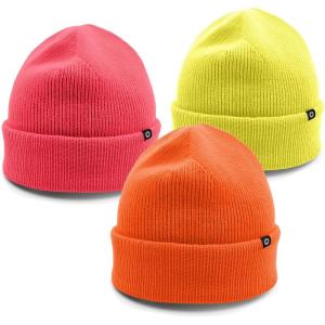 imageDALIX Beanie Soft Knit 3 Pack Stretch Skully Warm Winter SkiColor 15