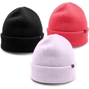 imageDALIX Beanie Soft Knit 3 Pack Stretch Skully Warm Winter SkiColor 6