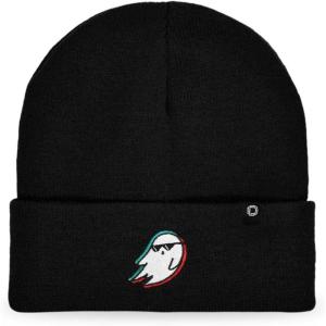 imageDALIX Ghost Life Embroidered Beanie Hat Knit Cap Cold Weather WomensBlack