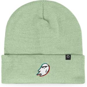 imageDALIX Ghost Life Embroidered Beanie Hat Knit Cap Cold Weather WomensLight Green