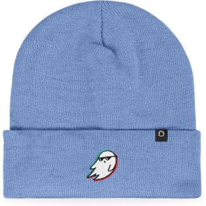 imageDALIX Ghost Life Embroidered Beanie Hat Knit Cap Cold Weather WomensPeriwinkle