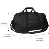 image21quot Large Duffle Bag with Adjustable StrapBlack