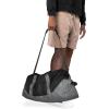 image21quot Large Duffle Bag with Adjustable StrapBlack Gray