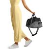 image21quot Large Duffle Bag with Adjustable StrapBlack Gray
