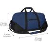 image21quot Large Duffle Bag with Adjustable StrapNavy Blue