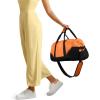 image21quot Large Duffle Bag with Adjustable StrapOrange