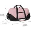 image21quot Large Duffle Bag with Adjustable StrapPink