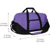 image21quot Large Duffle Bag with Adjustable StrapPurple
